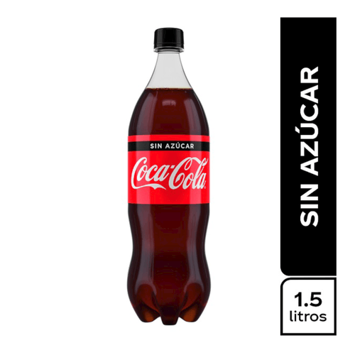 Botella Coca-Cola Sin azúcar