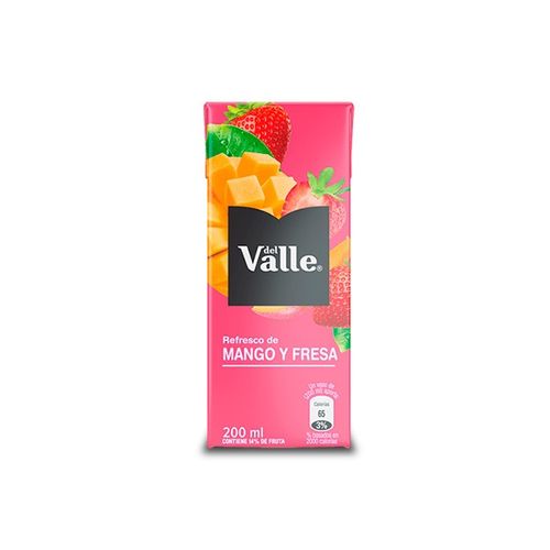 Jugo del valle en caja
